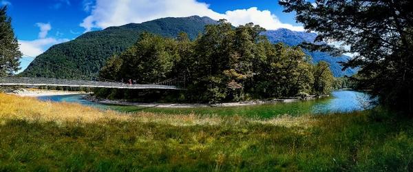 The spectacular Clinton River on the Milford Track